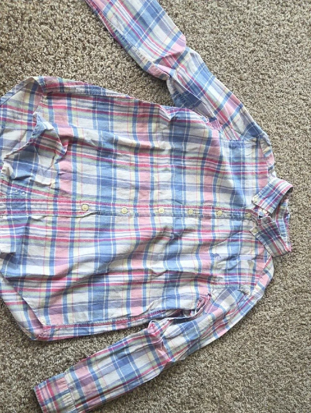 Ralph Lauren pastel plaid